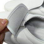 Zapatos de trabajo antistaticos blancos de cuarto limpio con plantilla conductiva de PU
