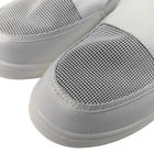 Lab Insola de PU de malla blanca de seguridad de trabajo Antiestática zapatos ESD