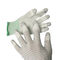 El top de la PU cubrió guantes estáticos rayados de la prueba que el carbono de la yema del dedo hizo punto el estándar EN388 4121