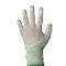 El top de la PU cubrió guantes estáticos rayados de la prueba que el carbono de la yema del dedo hizo punto el estándar EN388 4121