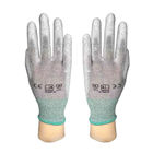 La palma cubierta PU libre de polvo del ESD cupo guantes estáticos antis